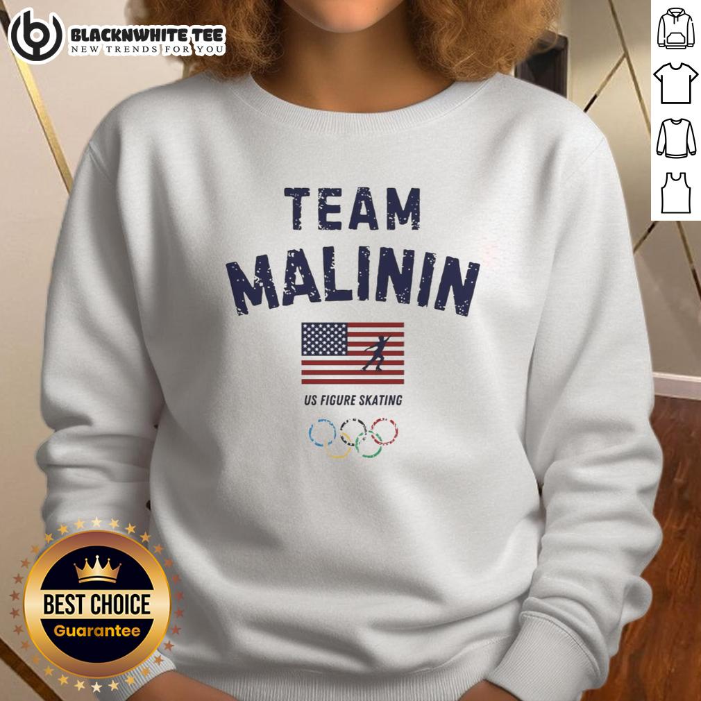 Awesome Team Ilia Malinin Us Figure Skating T-Shirt - Image 5