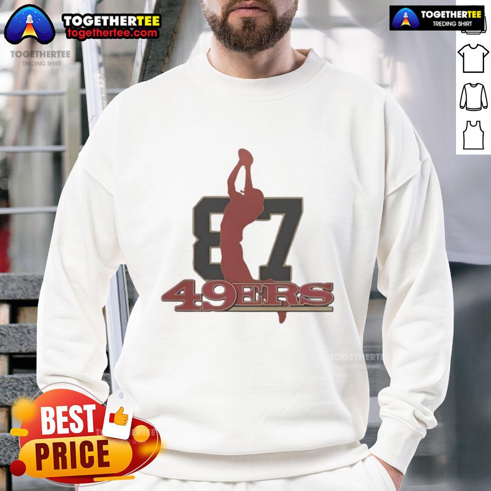 Top 49ers Honoring The Legacy Of Dwight Clark T-Shirt - Image 5
