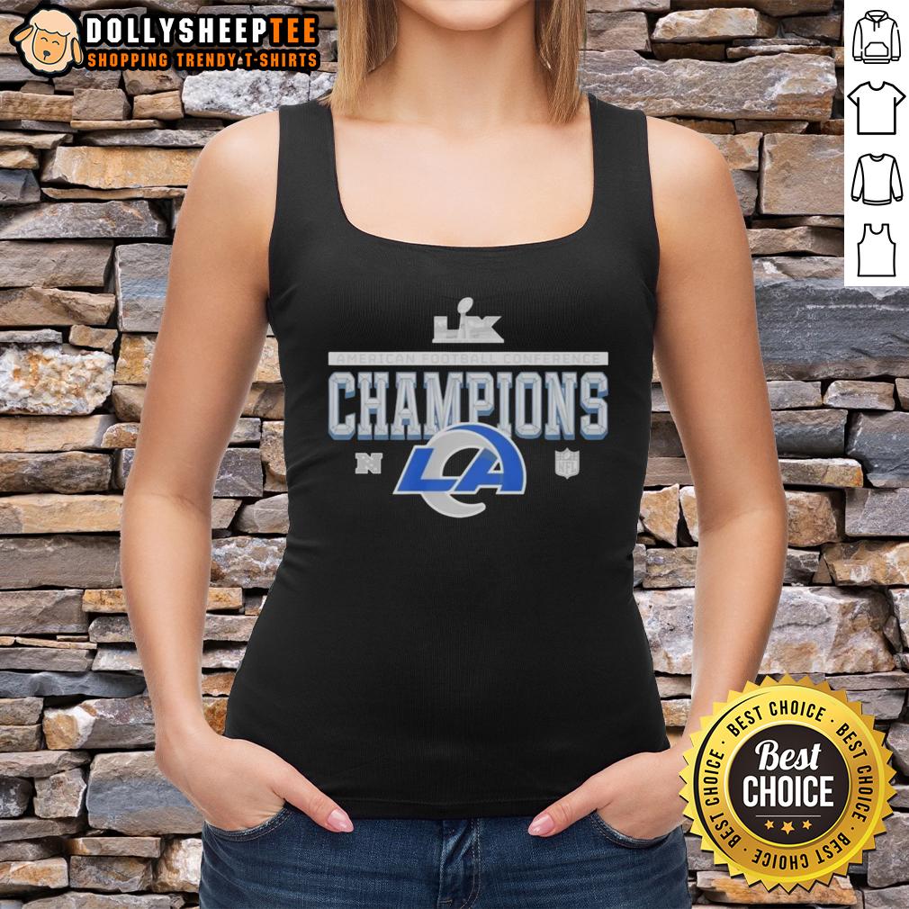 Good Los Angeles Rams 2026 American Football Conference Championship T-Shirt - Image 4