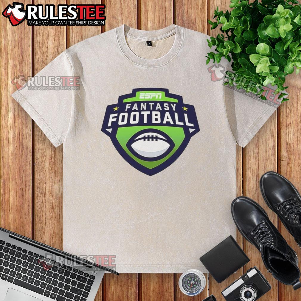 Official ESPN Fantasy Football 2025 Logo T-Shirt - Image 6