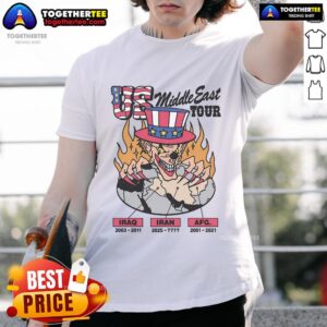 Official US Middle East Tour T-Shirt