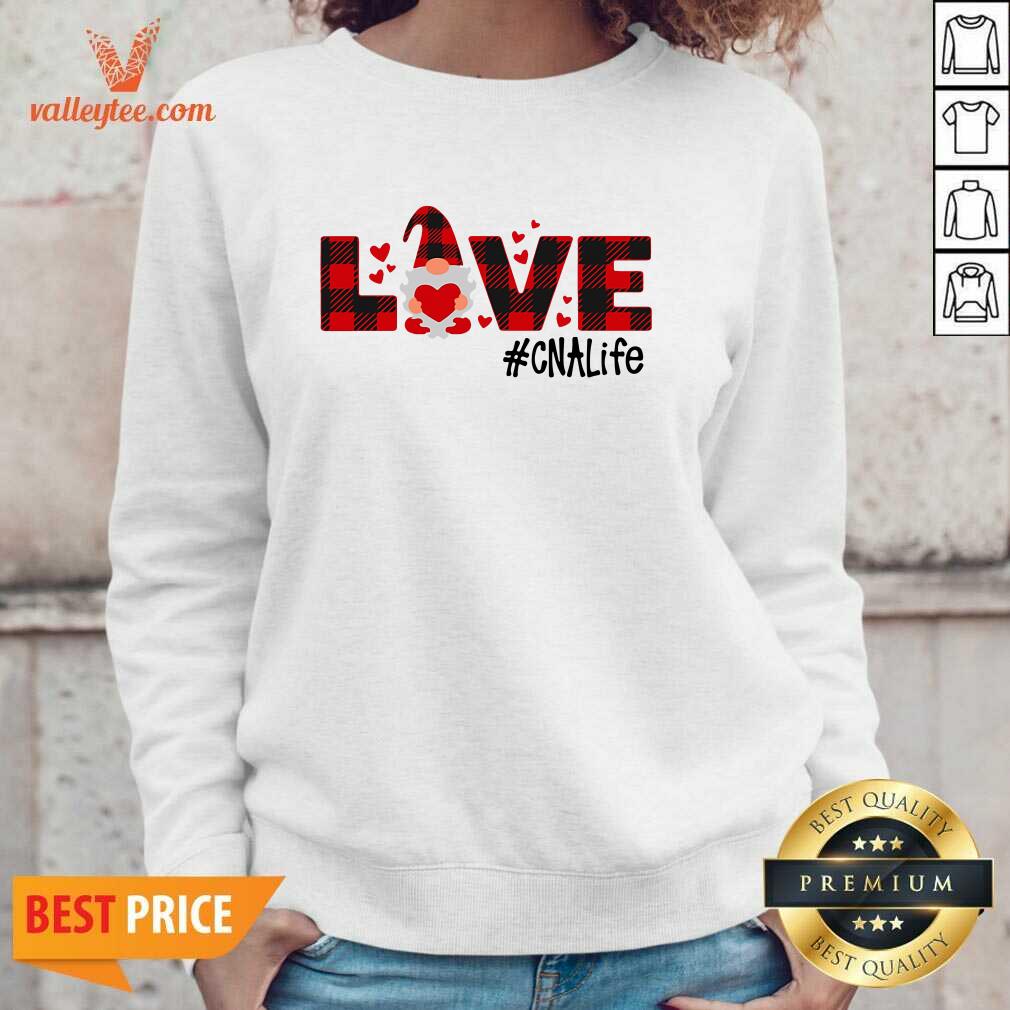 Good Quality Gnome Love Valentine CNA Life Shirt - Image 5