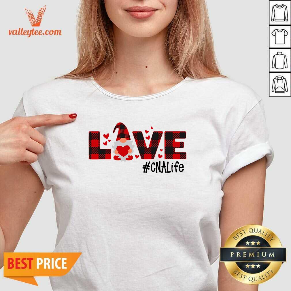 Good Quality Gnome Love Valentine CNA Life Shirt - Image 2