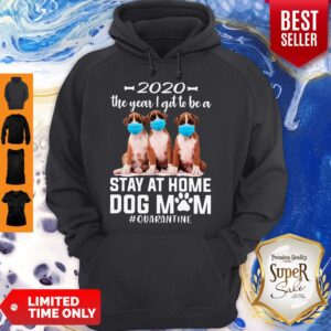 Alternative view of Cute 2020 The Year I Got To Be A Stay At Home Boxer Dog Mom Quarantine Shirt