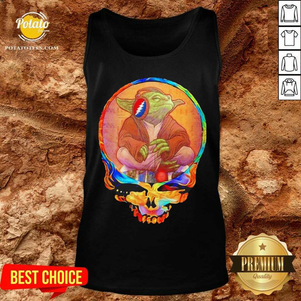 Nice Yoda Listen To Grateful Dead Shirt - Image 3