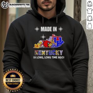 Alternative view of Good Made In Kentucky A Long Long Time Ago State Mashup Logo Teams T-Shirt