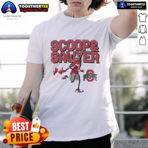 Top Ohio State Jack Sawyer Scoop And Score T-Shirt