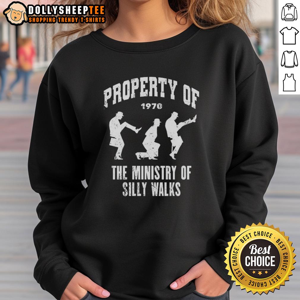 Original Property Of The Ministry Of Silly Walks T-Shirt - Image 5