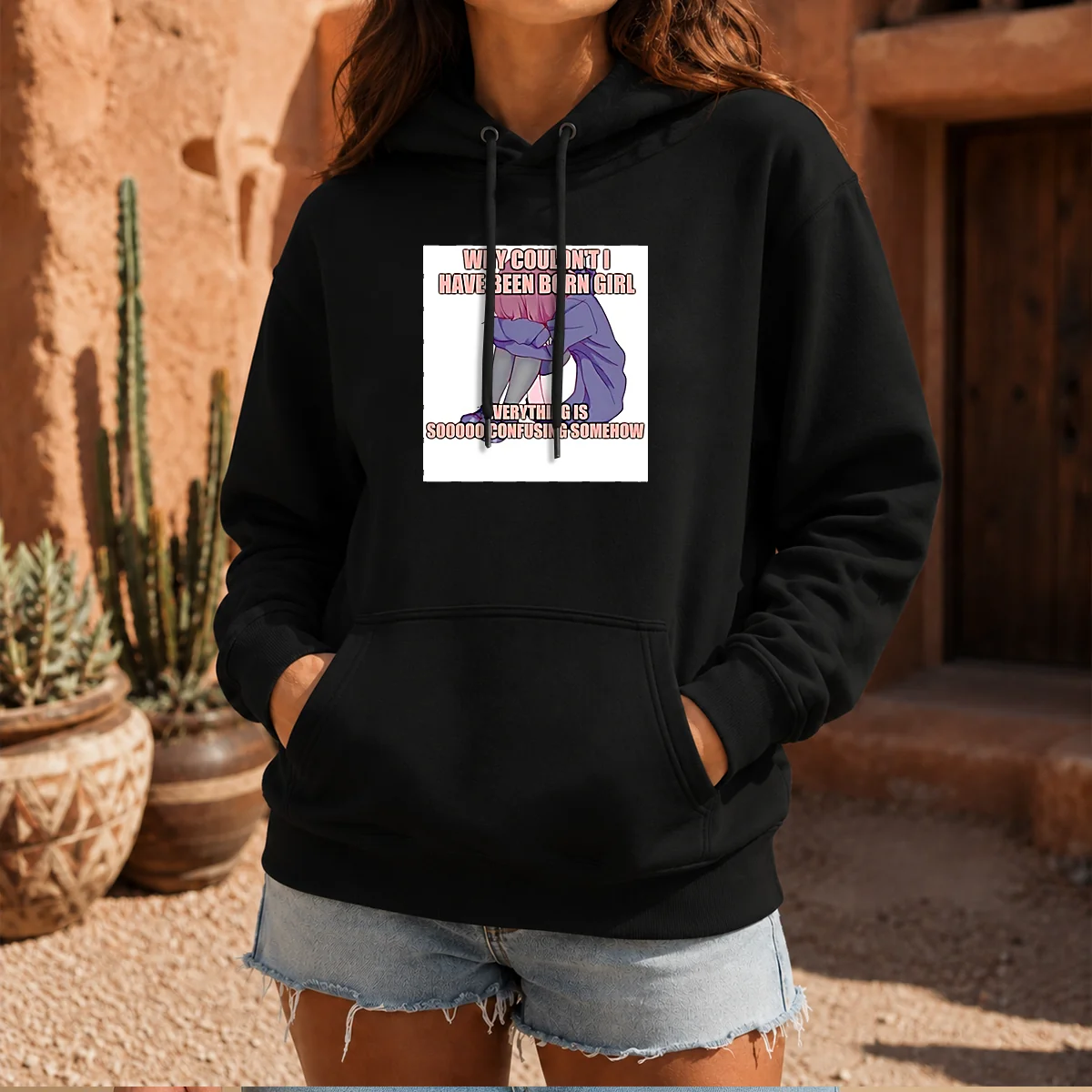 Good Why Couldn'T I Have Been Born Girl Everything Is So Confusing Somehow Shirt - Image 6