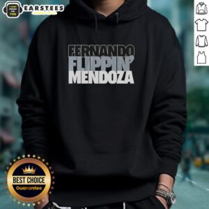 Alternative view of Official Fernando Flippin' Mendoza Las Vegas Raiders Nfl T-Shirt