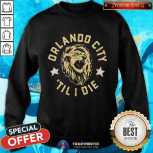 Alternative view of Premium Orlando City 'Til I Die Lion T-Shirt
