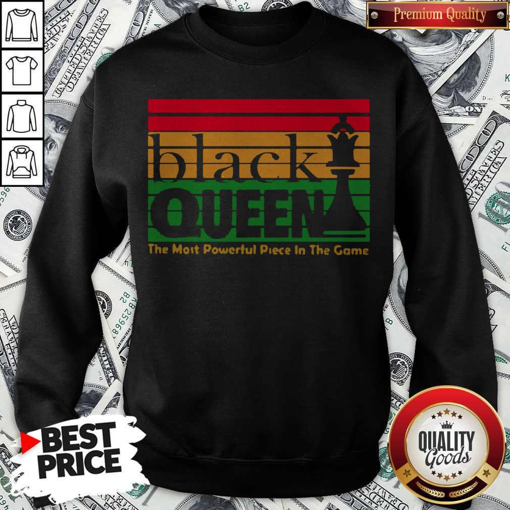 Black Queen The Most Powerful Piece In The Game Shirt - Image 5