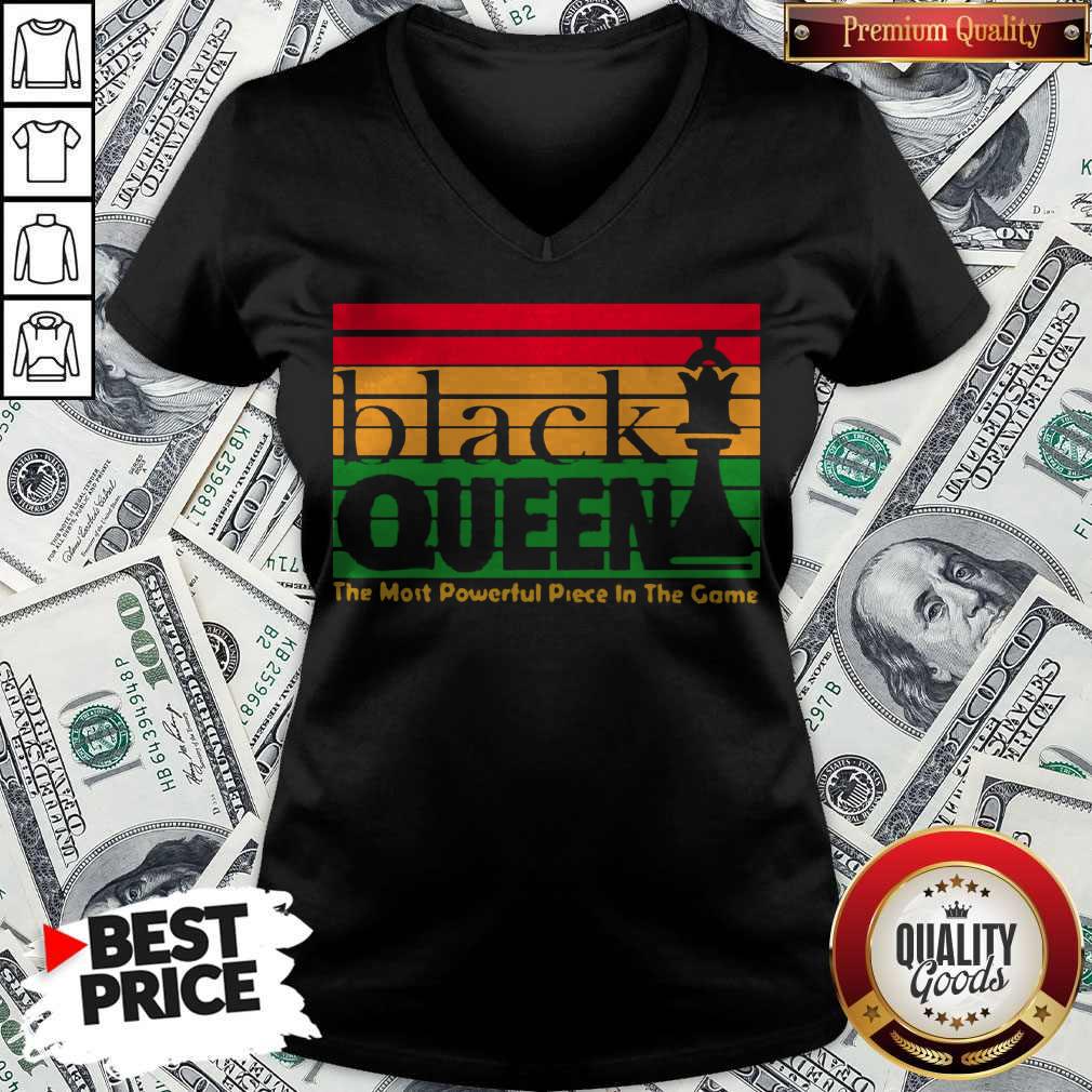 Black Queen The Most Powerful Piece In The Game Shirt - Image 3