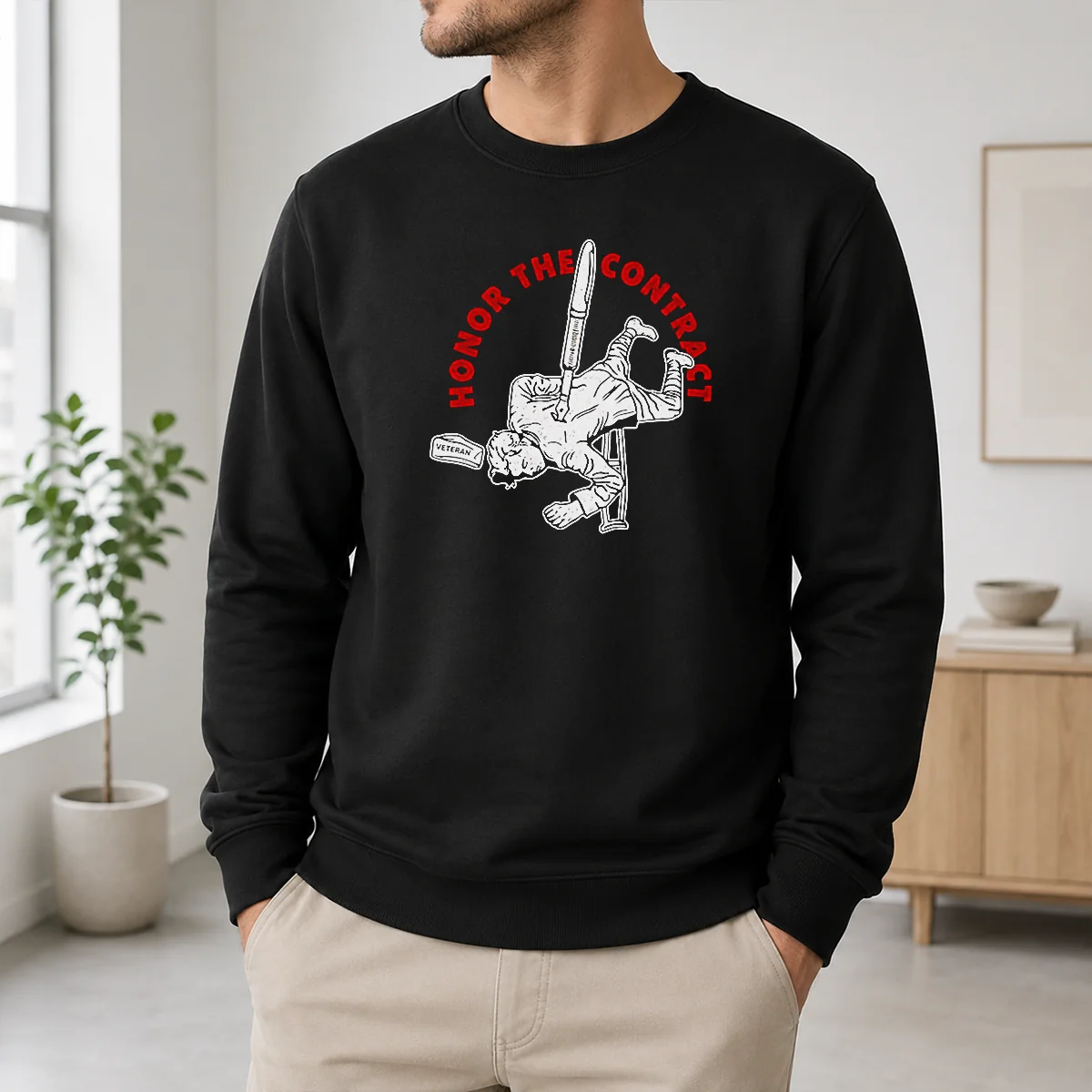 Nice Military Honor The Contract Veteran Stab With Pen Metaphor Shirt - Image 6