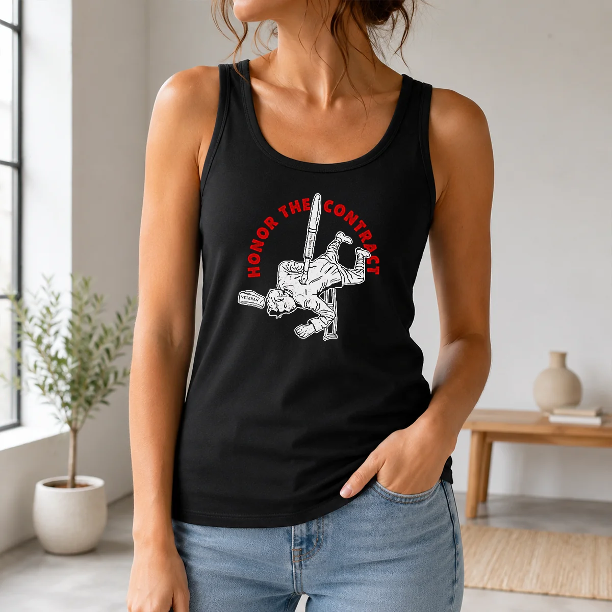Nice Military Honor The Contract Veteran Stab With Pen Metaphor Shirt - Image 3