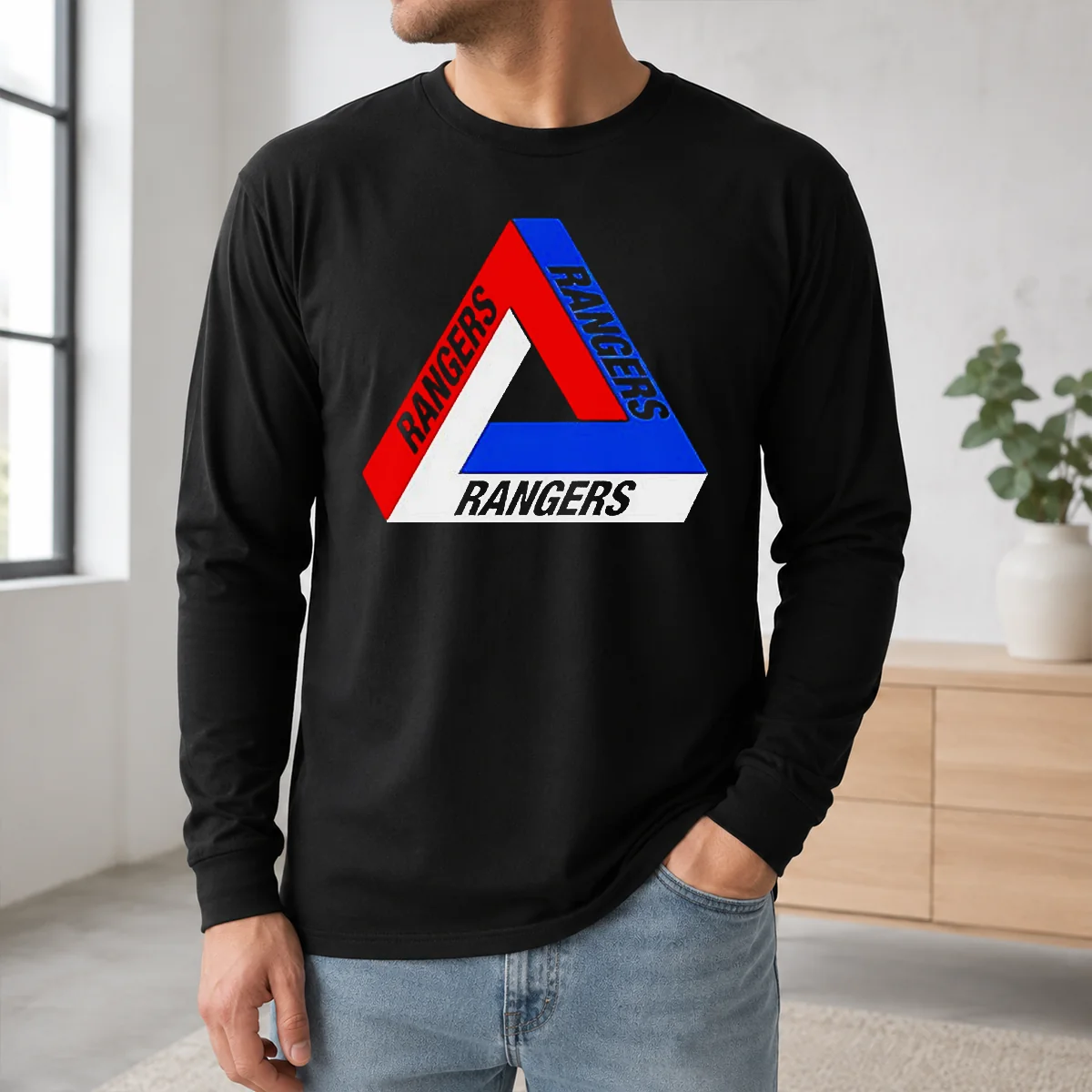 Nice New York Rangers Rangers NHL Team Logo Shirt - Image 5
