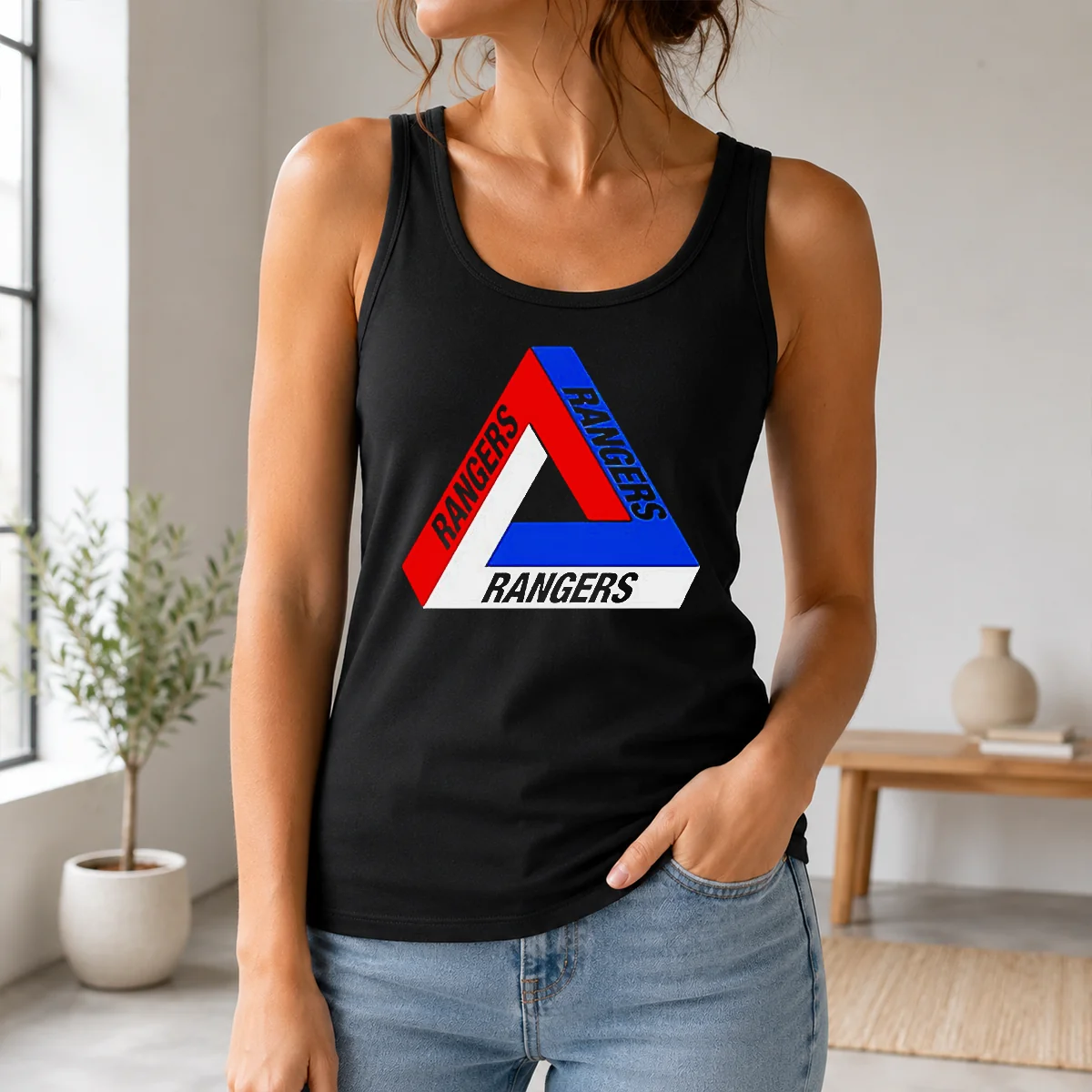 Nice New York Rangers Rangers NHL Team Logo Shirt - Image 3
