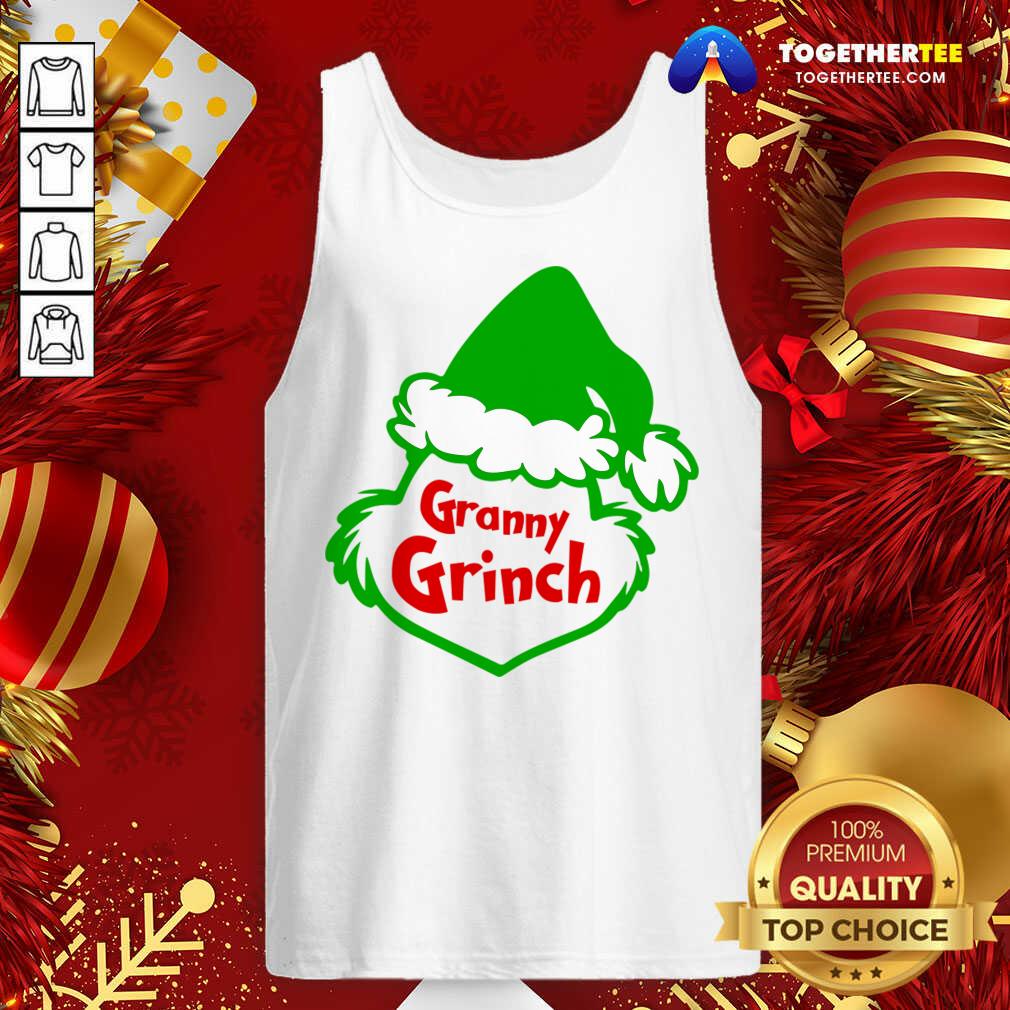Pretty Christmas Gift Granny Grinch T-Shirt - Image 3