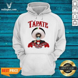 Alternative view of Funny Tapate La Pinche Boca Cabrona Virus Parody Shirt