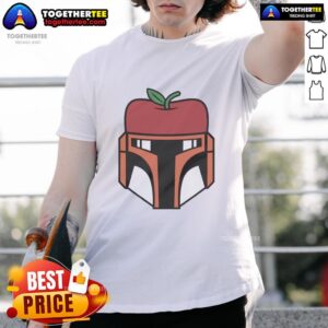 Top Boba Fett X New York Mets Apple T-Shirt