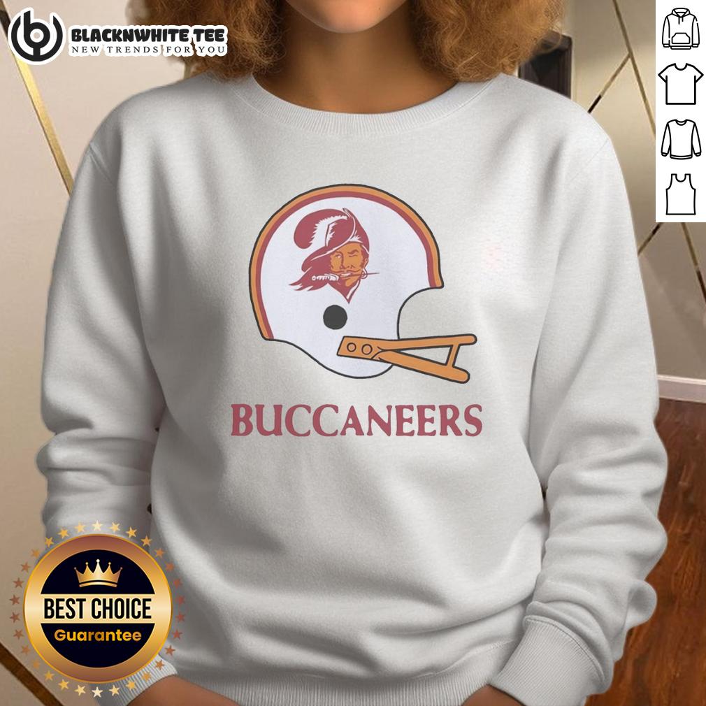Top Tampa Bay Buccaneers Football Logo In Big Helmet T-Shirt - Image 5