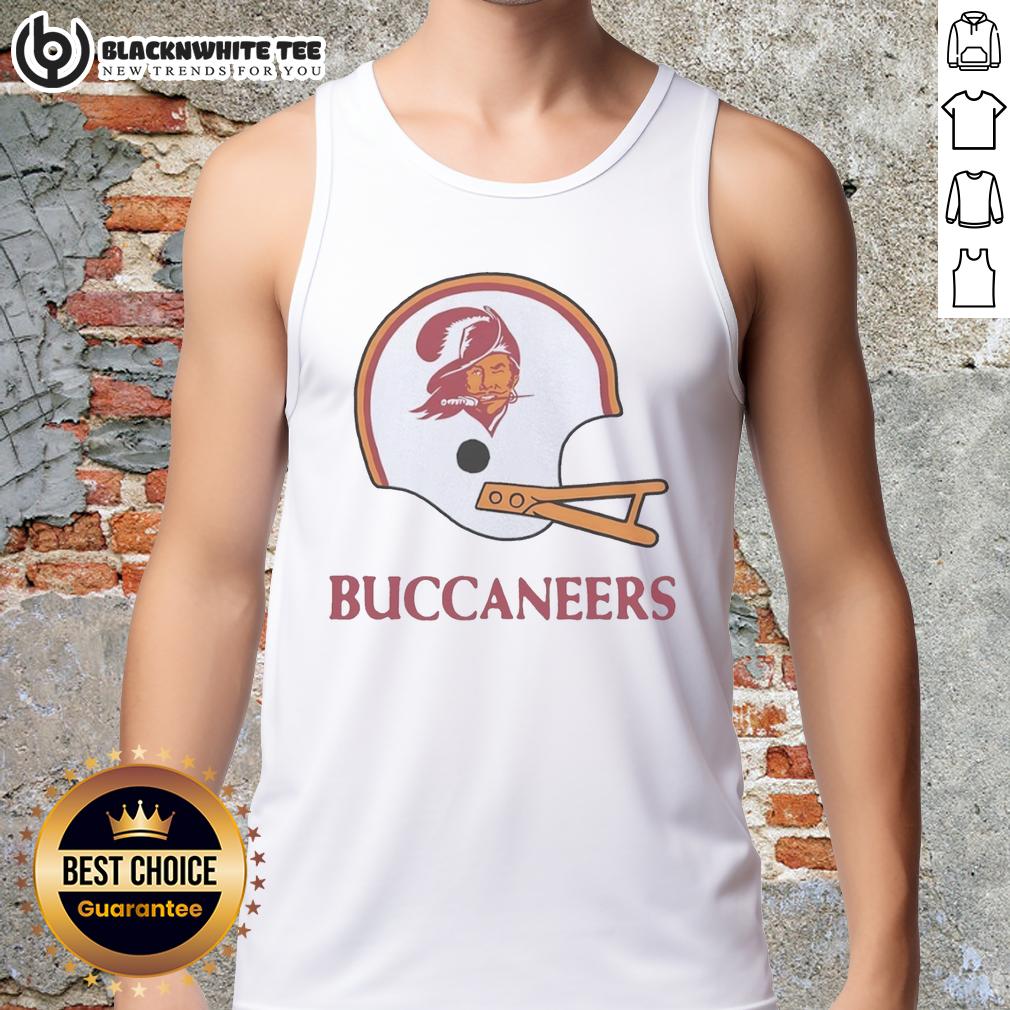 Top Tampa Bay Buccaneers Football Logo In Big Helmet T-Shirt - Image 4
