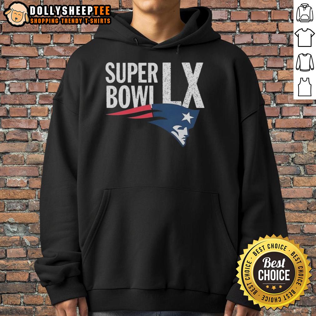 Official New England Patriots AFC Championship 2026 Super Bowl LX T-Shirt - Image 2
