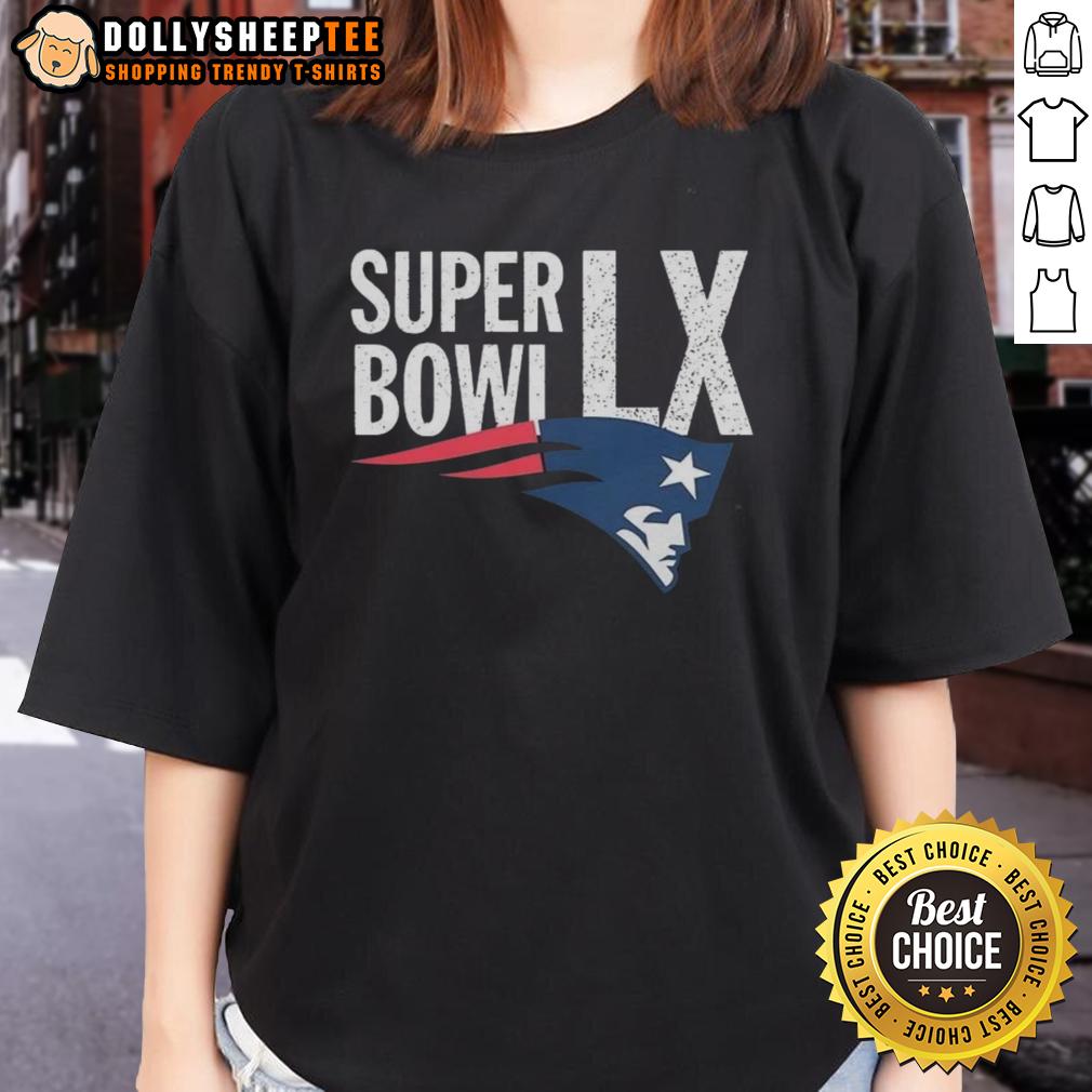 Official New England Patriots AFC Championship 2026 Super Bowl LX T-Shirt - Image 3