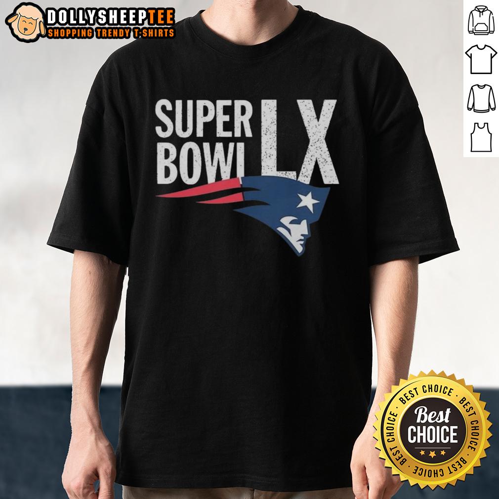 Official New England Patriots AFC Championship 2026 Super Bowl LX T-Shirt