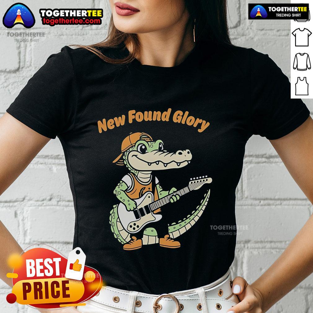 Top New Found Glory Gator Guitar T-Shirt - Image 3