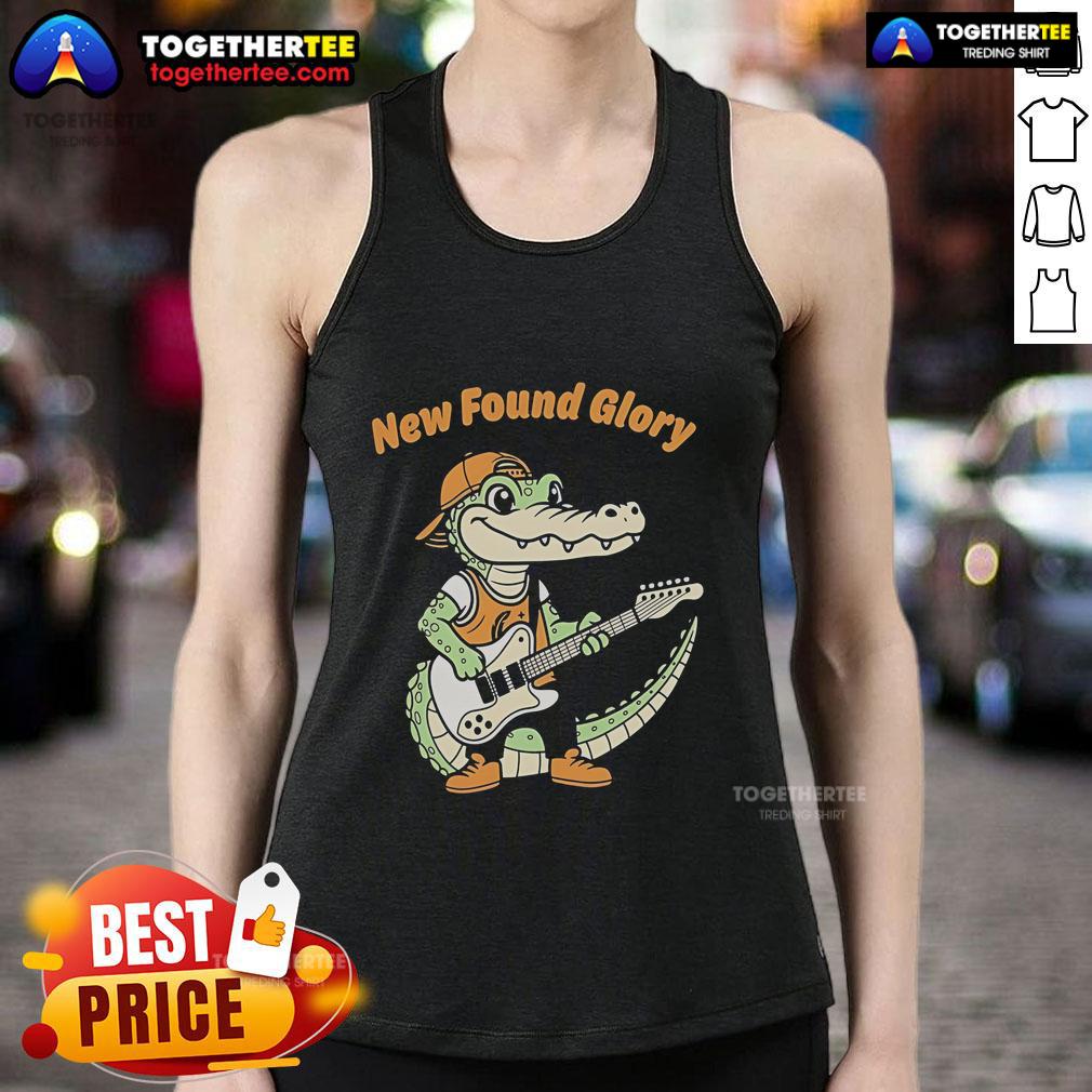 Top New Found Glory Gator Guitar T-Shirt - Image 4