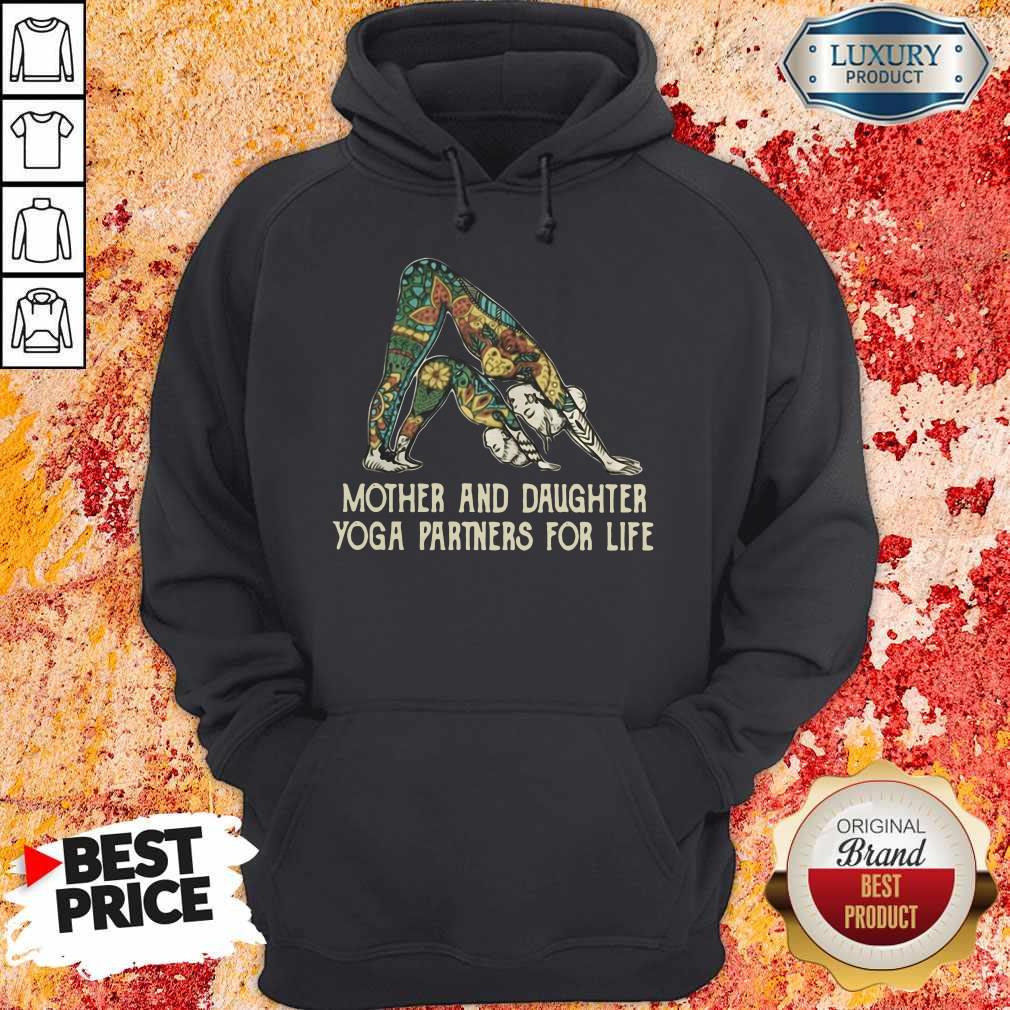 Mother And Daughter Yoga Partners For Life Shirt - Image 2