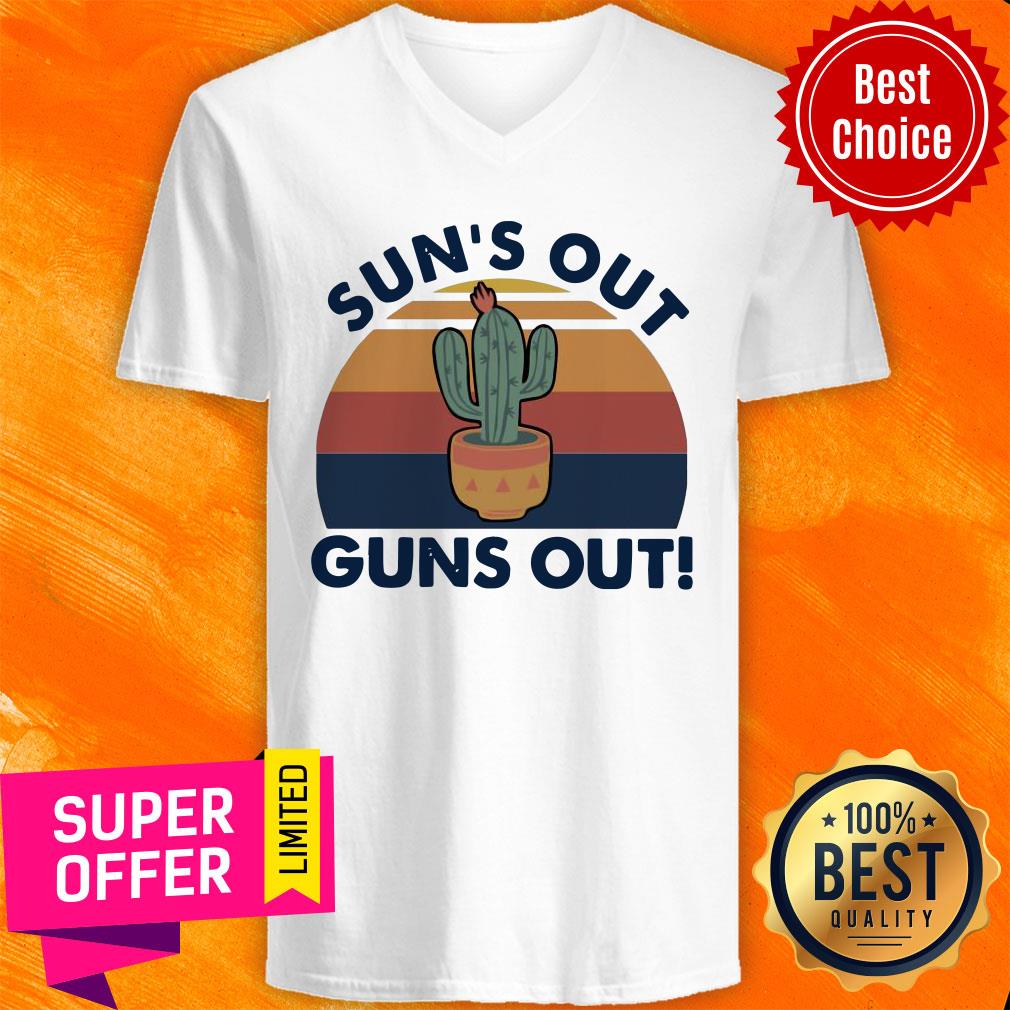 Nice Sun’s Out Guns Out Vintage Shirt - Image 4
