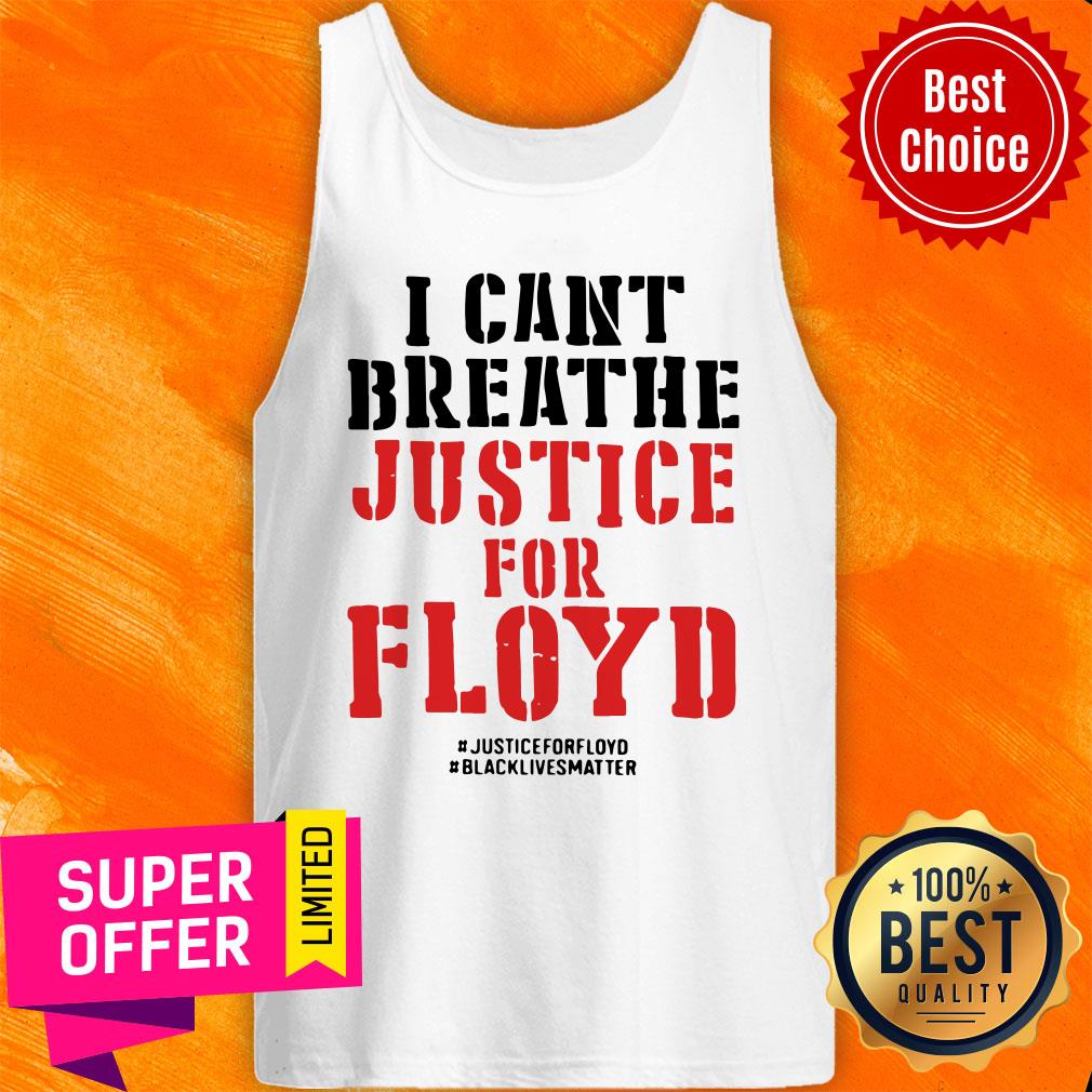 Official I Can’t Breathe Justice For Floyd Shirt - Image 5