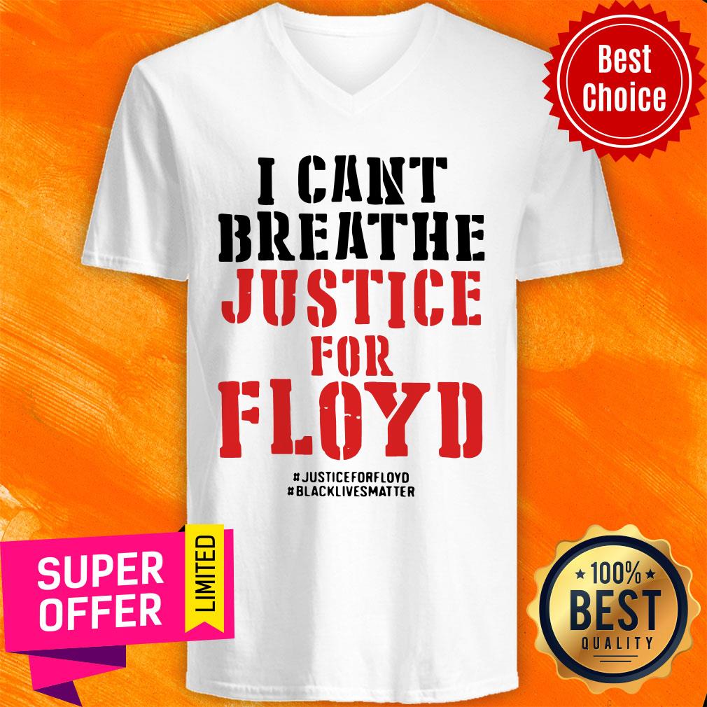 Official I Can’t Breathe Justice For Floyd Shirt - Image 4
