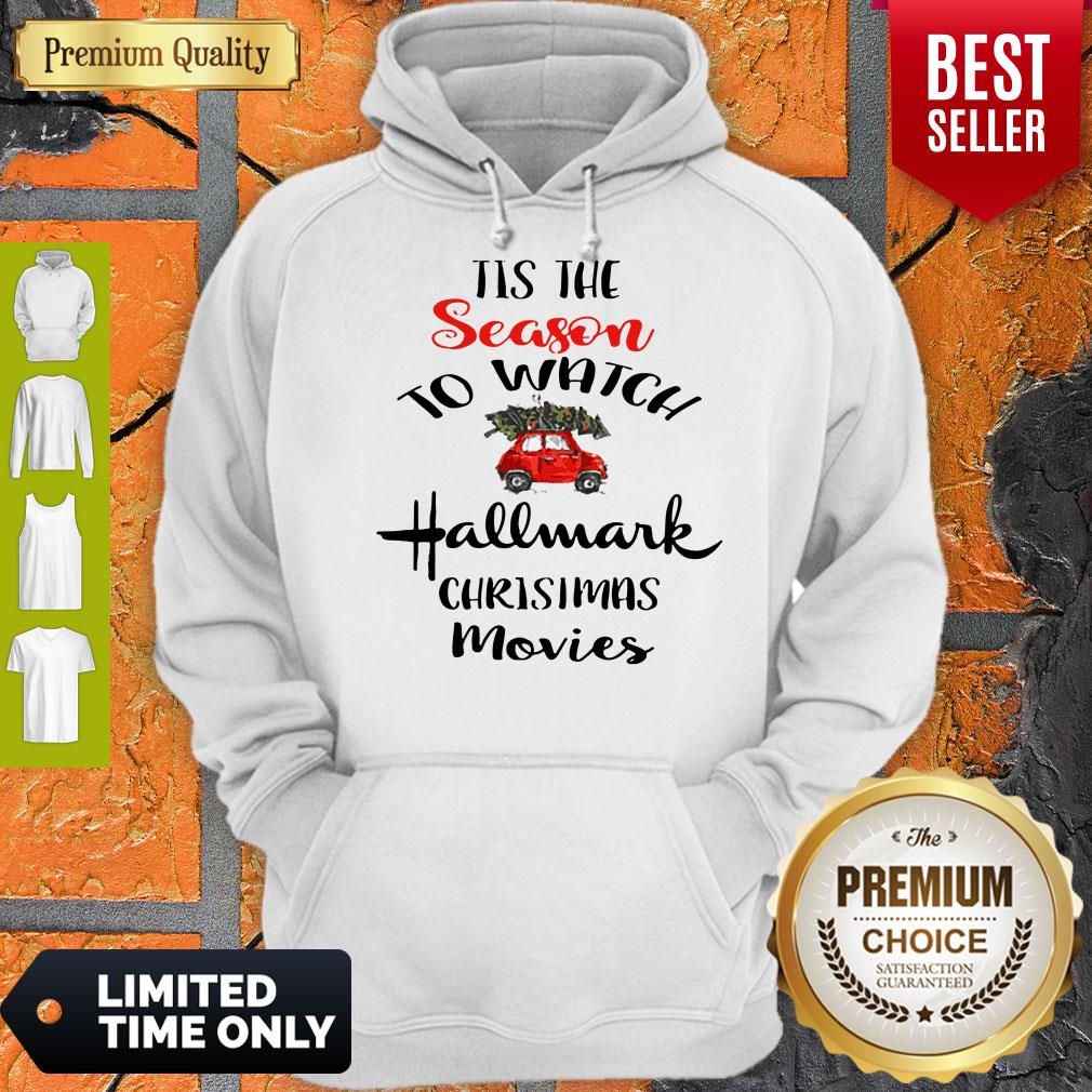 Tis The Season To Watch Hallmark Christmas Movies Shirt - Image 3
