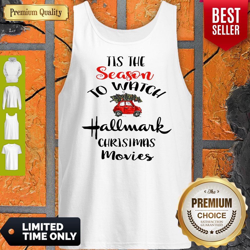 Tis The Season To Watch Hallmark Christmas Movies Shirt - Image 5