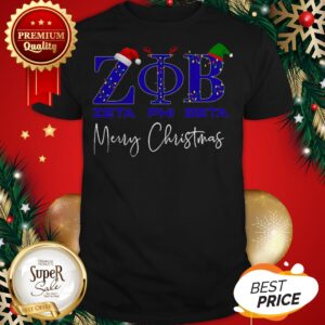 Pin on Zeta Phi Beta Merry Christmas Shirt