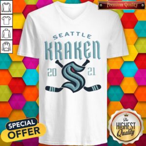 Alternative view of Top NHL Seattle Kraken 2021 Shirt