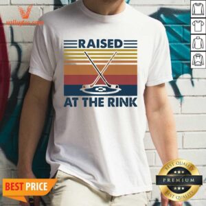 Lovely Raised A The Rink Golf Ball Vintage Shirt