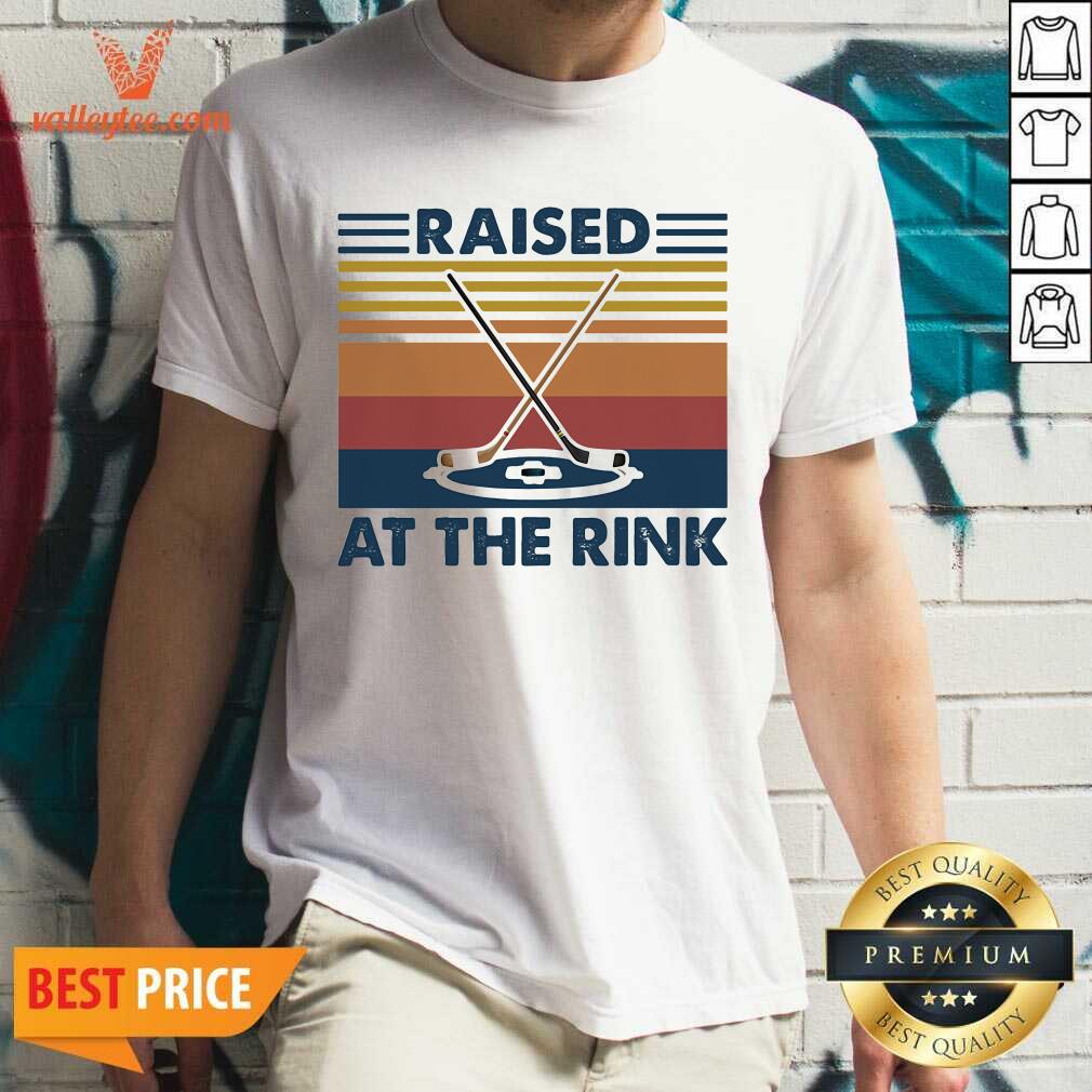 Lovely Raised A The Rink Golf Ball Vintage Shirt