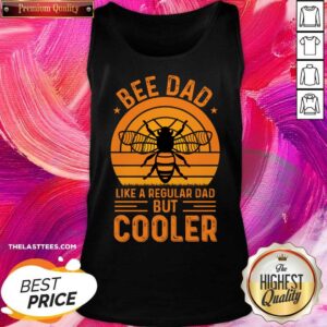 Alternative view of Bee Dad Like A Regular Dad But Cooler Shirt