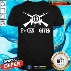 Premium Fucks Given Logo Shirt