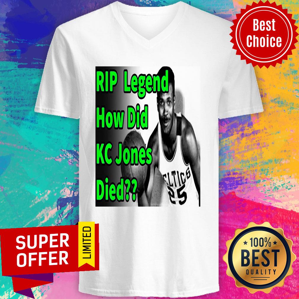 Top Rip Legend How Did Kc Jones Died 1932 2020 Shirt - Image 2