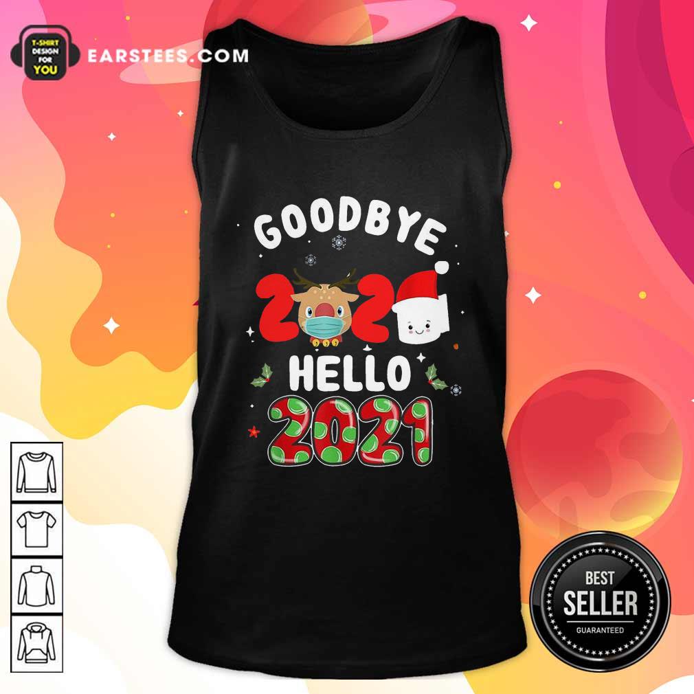 Nice Goodbye 2020 Toilet Paper Santa Hello 2021 Shirt - Image 4
