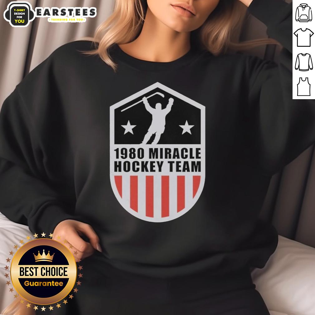 Awesome 1980 Miracle Hockey Team Vintage USA Hockey Team T-Shirt - Image 5