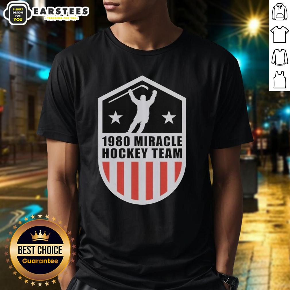 Awesome 1980 Miracle Hockey Team Vintage USA Hockey Team T-Shirt