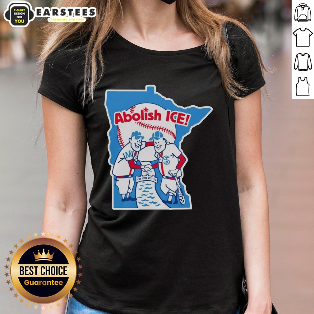 Awesome Abolish Ice Twins T-Shirt - Image 3