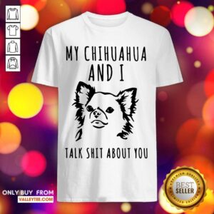 Nice My Chihuahua And I Talk Shit About You Shirt
