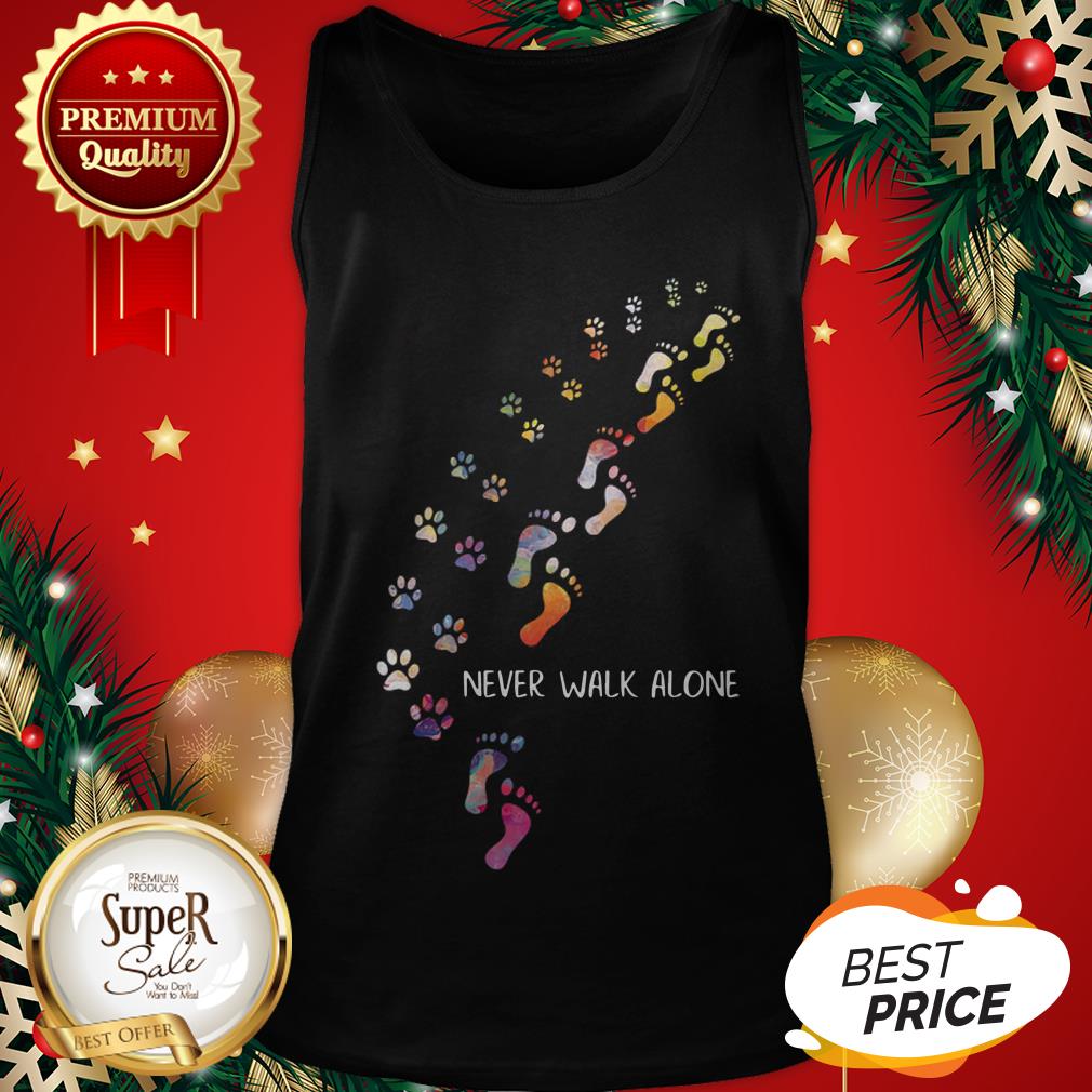 Official Footprint Colors You'll Never Walk Alone Shirt - Image 3